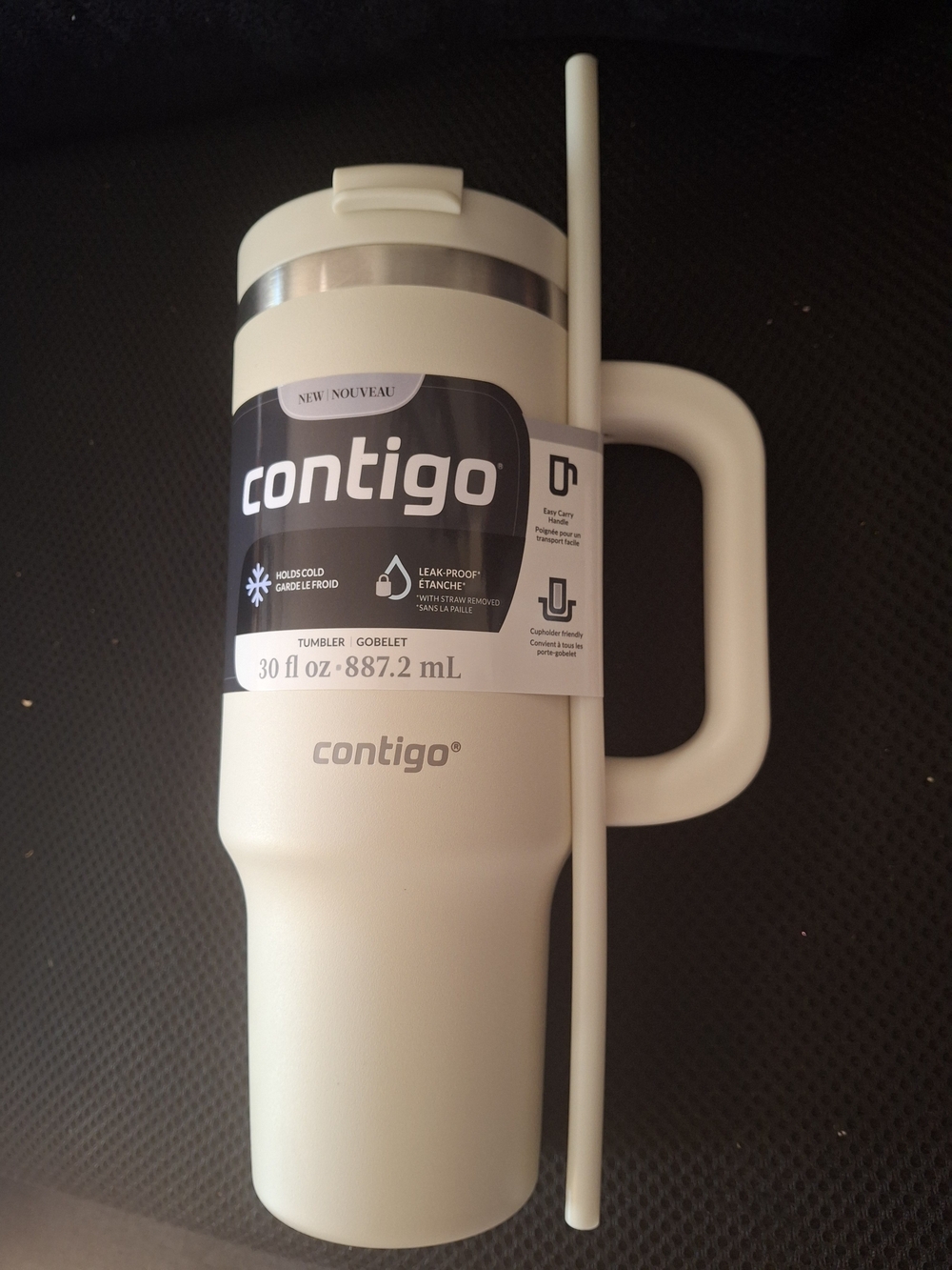 Inaulated 30oz Tumbler with Straw